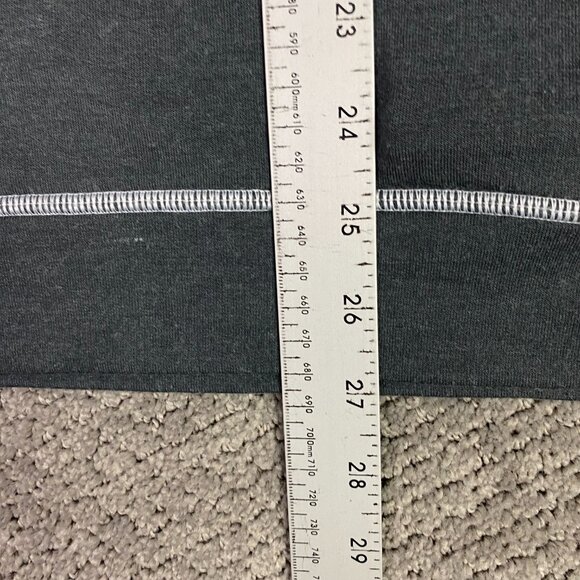 Johnnie-O Bender Melange Hoodie Men's Medium Charcoal Gray Stretch JMHD1120 - Picture 9 of 9